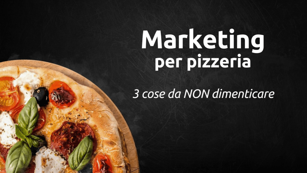 Marketing per pizzeria Mattia Pinna